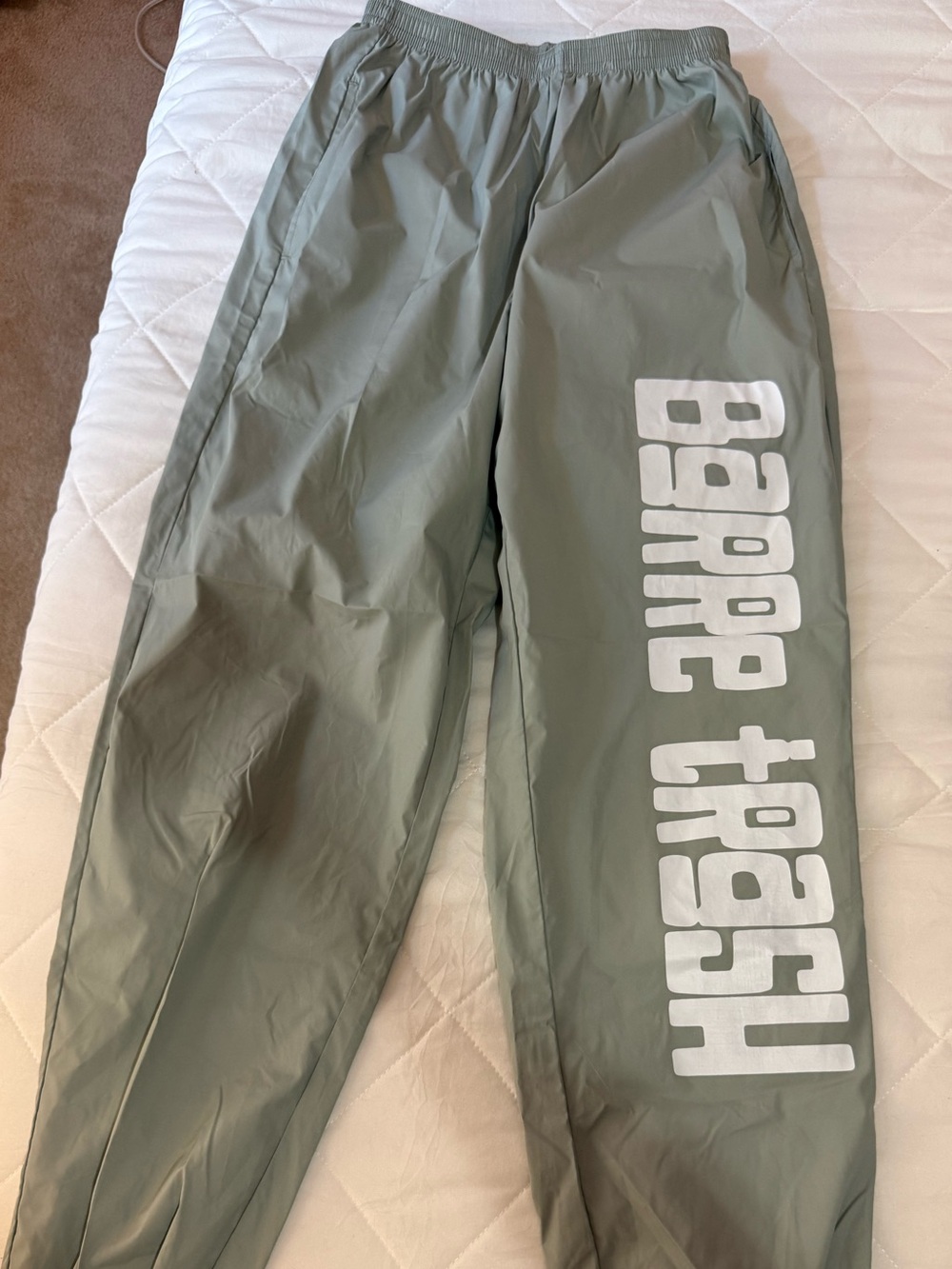Barre Trash dance pants. Olive green size XS. New without tags.